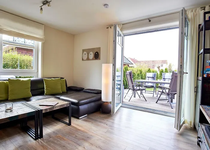 Rode Huus, Whg Malin Eg Apartamento Wyk auf Föhr